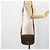Céline Borsa a tracolla CELINE Macadam Canvas PVC Pelle Marrone Oro Auth ep14625 D'oro - vista 24