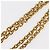 CHANEL COCO Mark Halskette aus Metall Gold CC Authentisch 178394M Golden - Ansicht 11