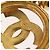 CHANEL COCO Mark Halskette aus Metall Gold CC Authentisch 178394M Golden - Ansicht 13