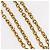 CHANEL COCO Mark Halskette aus Metall Gold CC Authentisch 178394M Golden - Ansicht 5