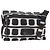 Borsa a tracolla reversibile CHANEL Sports Line Nylon Nero Argento CC Auth bs35056