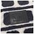 Borsa a tracolla reversibile CHANEL Sports Line Nylon Nero Argento CC Auth bs35056 - vista 17