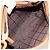 Céline Borsa CELINE C Macadam in tela e scamosciato Arancione Oro Autentica ep14550 D'oro - vista 20