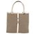 Borsa GUCCI Jackie in tela beige argento 002 1065 Auth ti3929A - vista 2