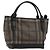 Borsa Tote BURBERRY Nova Check PVC Beige Auth ep14617