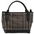 Borsa Tote BURBERRY Nova Check PVC Beige Auth ep14617 - vista 2