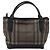 Borsa Tote BURBERRY Nova Check PVC Beige Auth ep14617 - vista 3