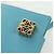 LOEWE × Ghibli Howl's Moving Castle Dice Pocket Hin Leather Blue Auth 167311SM D'oro Blu chiaro - vista 19