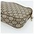 Bolsa de Ombro GUCCI GG Plus Supreme PVC Bege Ouro Auth 180113 Dourado - vista 12