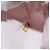CHANEL Choco Bar Icon Chain Shoulder Bag Lamb Skin Gold Pink CC Auth 179351SV Rosa Dourado - vista 28