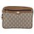 GUCCI GG Plus Supreme Clutch Bag PVC Beige Gold Auth 180134 Golden - view 2