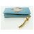 LOEWE �~ Ghibli Howl's Compact Zip Wallet Hin Leather Light Blue Auth 167304SM Blu chiaro - vista 3