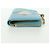 LOEWE �~ Ghibli Howl's Compact Zip Wallet Hin Leather Light Blue Auth 167304SM Blu chiaro - vista 6