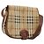Borsa a tracolla Burberrys Nova Check PVC Beige Oro Auth BA12570 D'oro