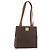 Céline CELINE Macadam Canvas Tote Bag PVC Leder Braun Gold Authentisch 180188 Golden