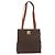 Céline CELINE Macadam Canvas Tote Bag PVC Leder Braun Gold Authentisch 180188 Golden - Ansicht 2