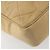 CHANEL Matelasse Hand Bag Lamb Skin Beige CC Auth BA12511 - vista 13