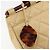 CHANEL Matelasse Hand Bag Lamb Skin Beige CC Auth BA12511 - vista 16