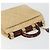 CHANEL Matelasse Hand Bag Lamb Skin Beige CC Auth BA12511 - vista 6