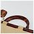 CHANEL Matelasse Hand Bag Lamb Skin Beige CC Auth BA12511 - vista 8