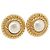 Orecchini CHANEL metallo Gold CC Auth 178397 D'oro