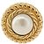 Orecchini CHANEL metallo Gold CC Auth 178397 D'oro - vista 2