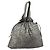 CHANEL Unlimited Tote Bag beschichtet Canvas Silver CC Auth bs35061 Silber