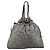 CHANEL Unlimited Tote Bag beschichtet Canvas Silver CC Auth bs35061 Silber - Ansicht 3