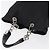 Borsa Christian Dior in pelle nera argento Auth ep14496 Nero - vista 6