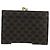 Céline Portafoglio CELINE Macadam Canvas PVC Pelle Nero Oro Auth am11630V D'oro - vista 3
