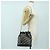 Borsa a tracolla con catena Christian Dior Trotter Canvas Navy Gold Auth 179181V D'oro Blu navy - vista 23