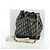 Borsa a tracolla con catena Christian Dior Trotter Canvas Navy Gold Auth 179181V D'oro Blu navy - vista 24
