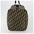 Borsa Boston Christian Dior Trotter Canvas Navy Auth 177823 Blu navy - vista 4