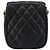 CHANEL Matelasse Chain Shoulder Bag Lamb Skin Black Gold CC Auth BA12607 Nero D'oro - vista 3