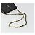 CHANEL Matelasse Chain Shoulder Bag Lamb Skin Black Gold CC Auth BA12607 Nero D'oro - vista 7