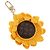 LOUIS VUITTON Portachiavi Monogram Bag Charm Sun Flower Crochet Charm M02581 Auth 179044SM