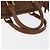 Borsa BALLY in pelle marrone e oro Auth BA12542 D'oro - vista 7