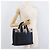 BURBERRY Blue Label Handtasche Denim Blau Silber Auth hk3739A - Ansicht 22