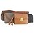 GIVENCHY Christian Dior, Celine, MCM Macadam Canvas Bag 6 Set Auth 177930 Marrone Nero