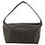 Céline Borsa CELINE Macadam Canvas PVC Pelle Nera Oro Auth mr2503A Nero D'oro - vista 2