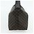 Céline Borsa CELINE Macadam Canvas PVC Pelle Nera Oro Auth mr2503A Nero D'oro - vista 4
