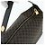Céline Borsa CELINE Macadam Canvas PVC Pelle Nera Oro Auth mr2503A Nero D'oro - vista 6