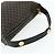 Céline Borsa CELINE Macadam Canvas PVC Pelle Nera Oro Auth mr2503A Nero D'oro - vista 7