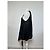 Vintage Issey Miyake Woll-Wickel-Top Schwarz Creme M - Ansicht 2