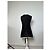Vintage Issey Miyake Woll-Wickel-Top Schwarz Creme M - Ansicht 3