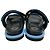 Sandali Dries van Noten con strap in velcro in pelle di vitello Nero / Blu - vista 5