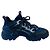 Sneakers Christian Dior in neoprene blu indaco e gros D-Connect - vista 2