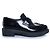 Prada, mocassini in pelle nera lucida Nero - vista 6