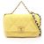 Chanel 19 Dixneuf Matelassé 2-Way Shoulder Bag Yellow