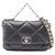 Borsa a Spalla Chanel 19 Dixneuf Matelassé Nero